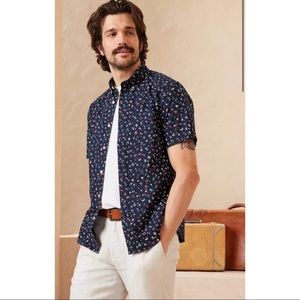 Banana Republic SLIM UNTUCKED SHIRT XL